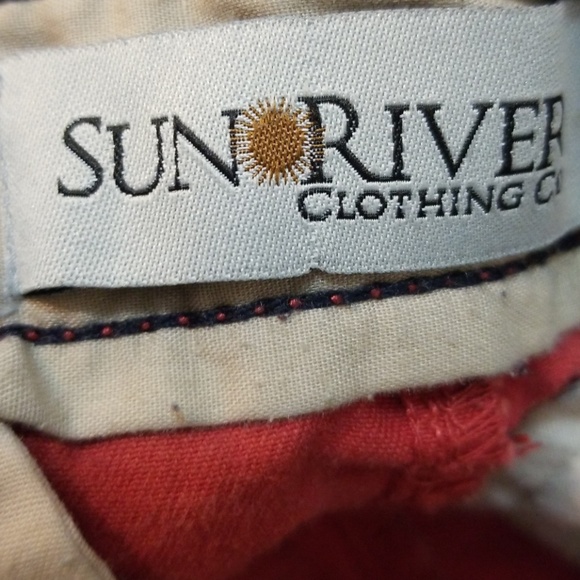 Rust orange shorts - Picture 2 of 3